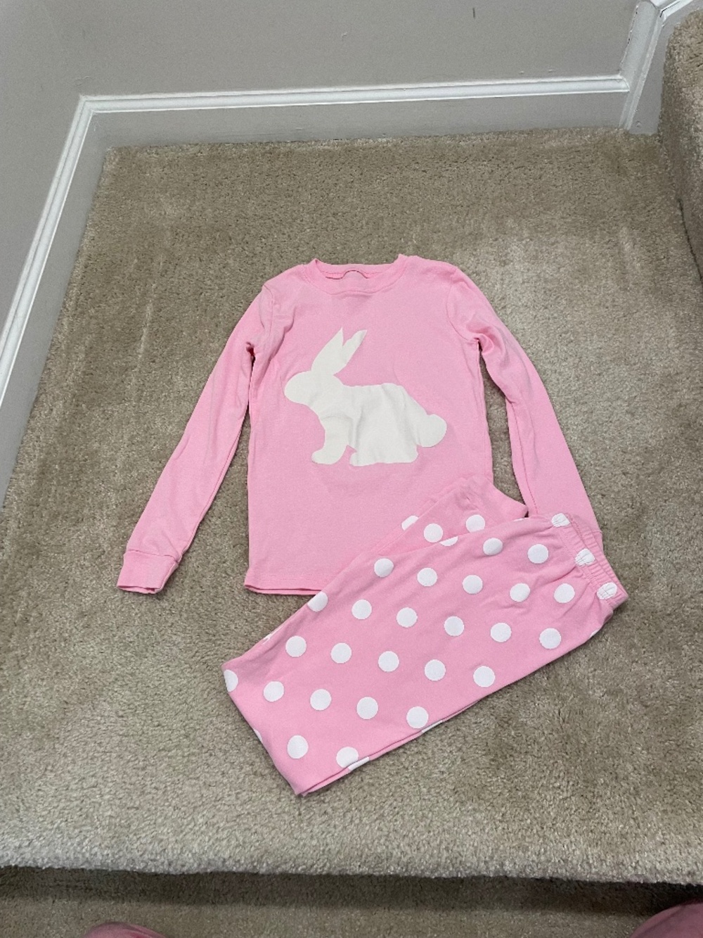 Pajamas, Kids, Pink Bunny, NWOT